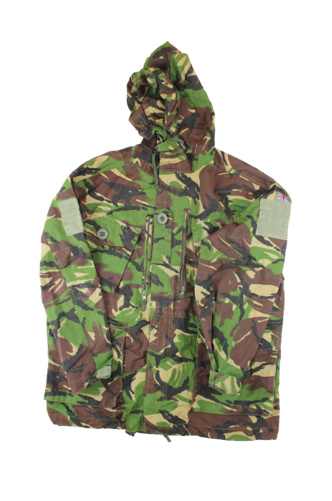 army parka with flag